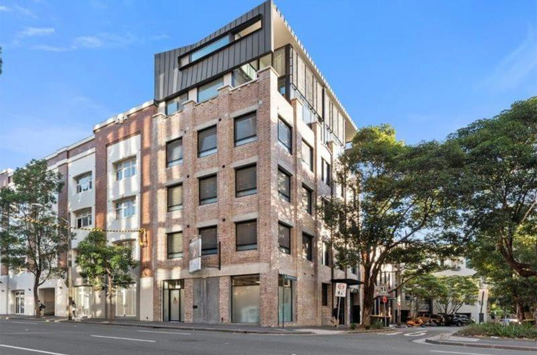 complete warehouse transformation in Sydney CBD - multiresidential apartments